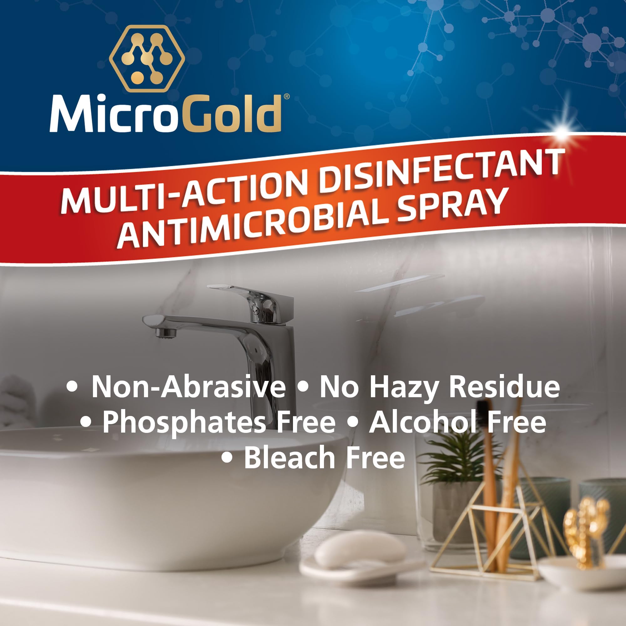 Amazon.com: MicroGold Multi-Action Disinfectant Antimicrobial
